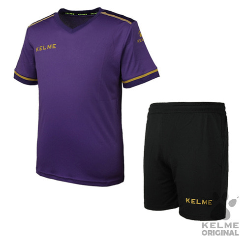 3871001 Short Sleeve Football Set Purple/Black (속팬츠X)
