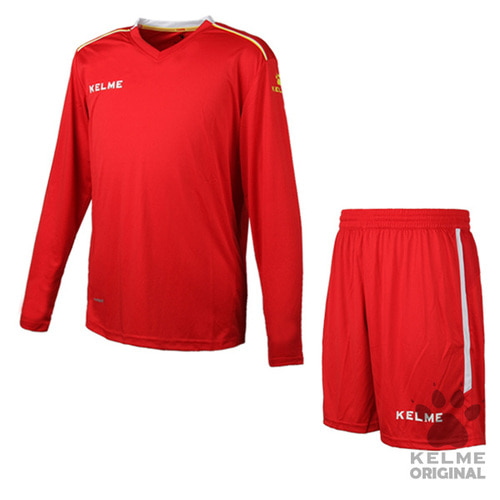 K16Z2004L Long Sleeve Football Set Red/White (속팬츠X)