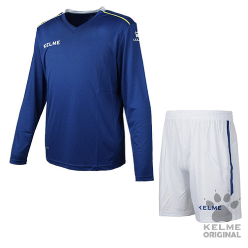 K16Z2004L Long Sleeve Football Set Royal Blue/White (속팬츠X)