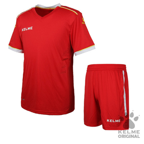 K16Z2004 Short Sleeve Football Set Red/White (속팬츠X)