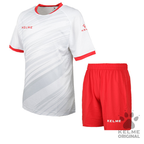 KMC160026 유니폼 세트 White/Red