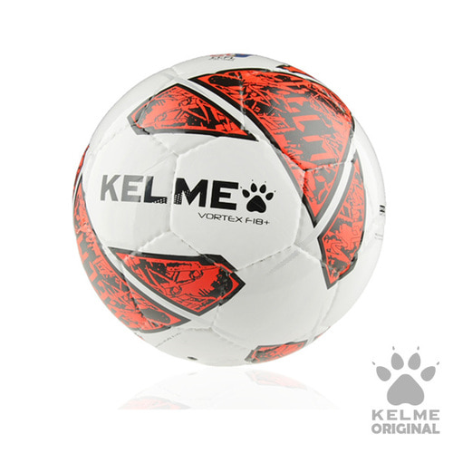 9886126 Soccer Ball White/Neon Orange