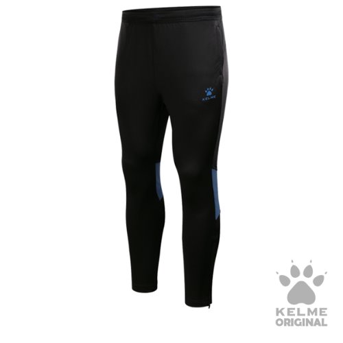 3873306 Training Pants Black/Neon Blue