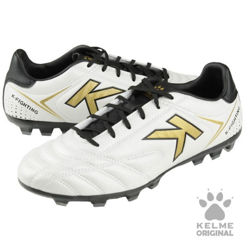 6871001 Men Soccer Shoes(AG) White/Black