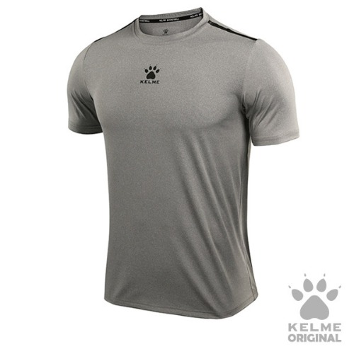 3881511 Mens T-Shirt Melange Light Gray
